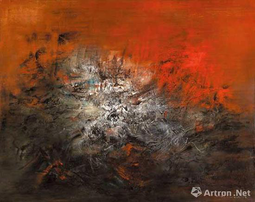 赵无极《14.12.59 》油彩 画布 130×162cm 1959年作 2018年春香港佳士得成交价：17672.5万港元.png