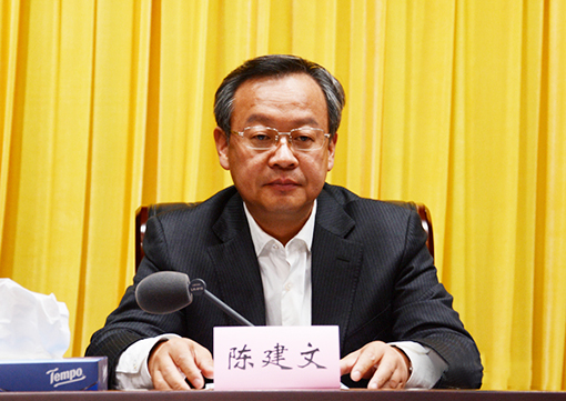 中国文联党组成员、书记处书记陈建文传达有关领导同志讲话精神.jpg