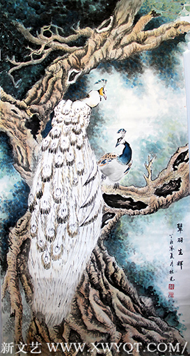 杜光作品2《翠羽生辉》.png