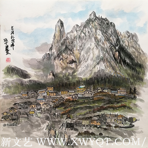 康学农作品5《吉祥扎尕那》.png