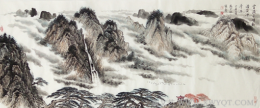 《云涌千峰动》规格：180x97cm.png