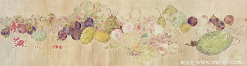 2016年作，《大圣的盛宴》系列之二180cmx45cm.png