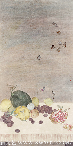 2017年作《秋韵》130cmx66cm.png