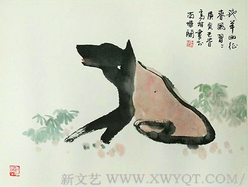 高健林作品11《地羊出征，春风习习》.png