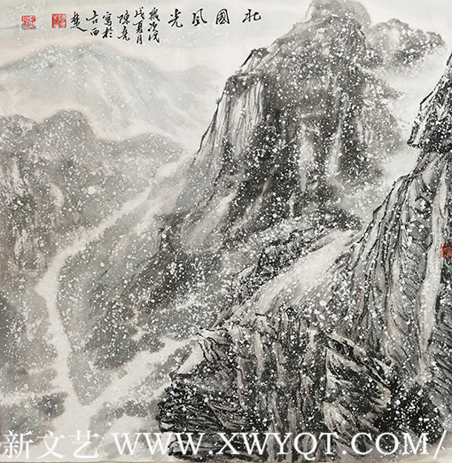 陈尧作品《北光风光》69x69cm.png