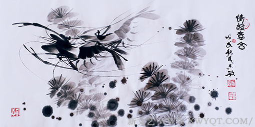 国画作品《情投意合》.png