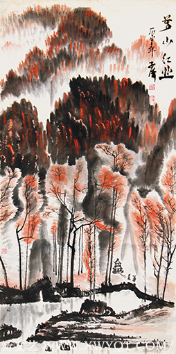 孙子清作品2 《万山红遍系列之二·万山红业》.png