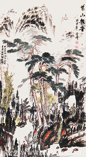 孙子清作品3 《万山红遍系列之三·万山龍音》.png