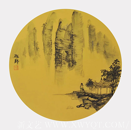梁雅静作品 《望天门山》.png