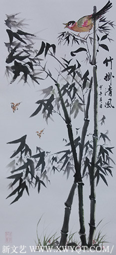 王求东作品  《竹挂清风》.jpg