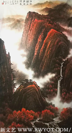 叶成舟作品 《山红树壮 源远流长》.png