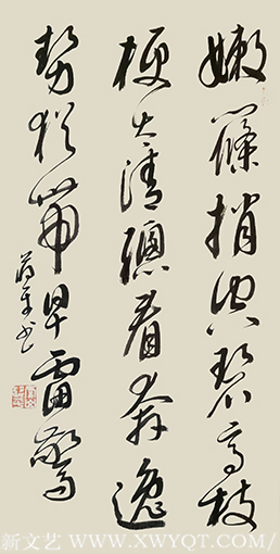 蒋建平作品《徐渭题画竹诗》.png