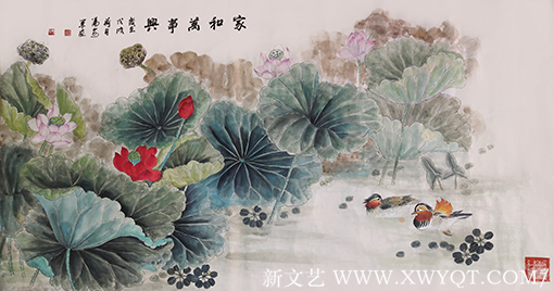 汤安军作品 《家和万事兴》.png