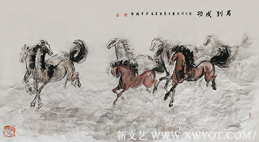 汤安军作品 《马到成功》.png