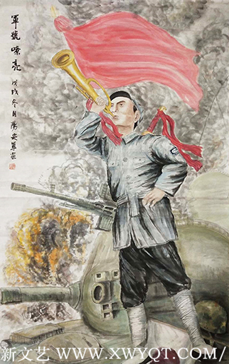 汤安军作品 《军号嘹亮》.png