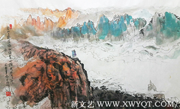 张焯作品 《苍山洱海》规格：50cmX66cm 创作年代：2017年.png