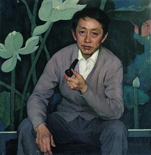 画家黄永玉 布面油彩80cm×80cm 1981 中国美术馆藏.jpg