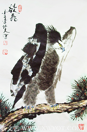 李伍久作品7《欲飞》68x43cm.png