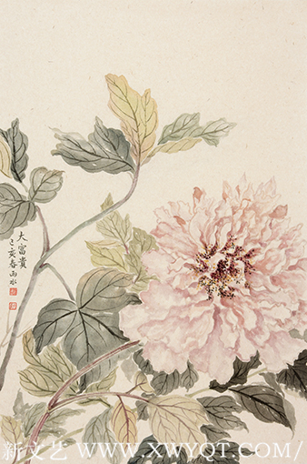 白承玲作品《大富贵》规格：45cmx68cm 创作年代：2019年.png