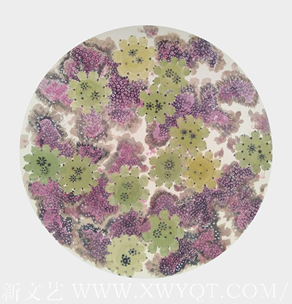 孙卫华作品 《和谐系列——美美与共》规格：50cmx50cm.png