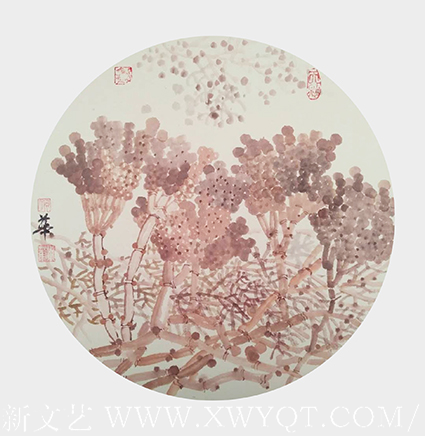 孙卫华作品 《生生不息——清音》 规格：50cmx50cm.png