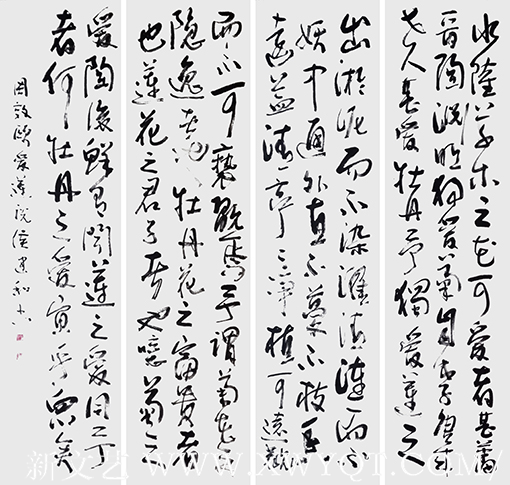 侯建和作品《爱莲说》规格：180cmx45cmx4.png