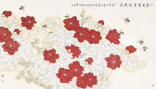 周彦生《春风富贵冠群芳》.jpg