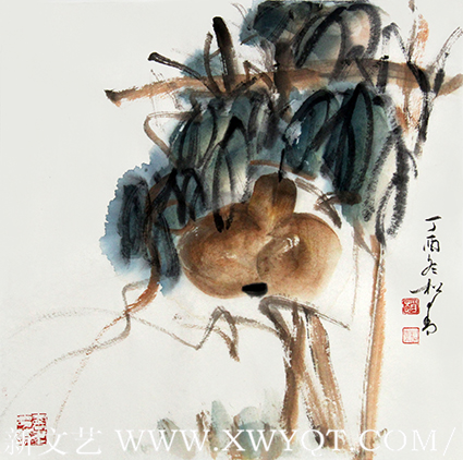 赵松青作品8《葫芦小品》.png