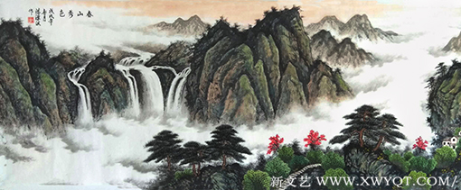 陈汉波作品 《春山秀色》.png