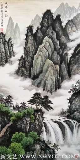 陈汉波作品 《峻峰秋韵》.png