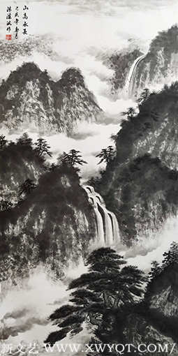 陈汉波作品 《山高水长》.png