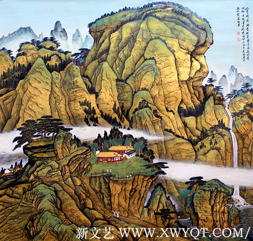 《漫漫道路終有迴》104cmx104cm.JPG
