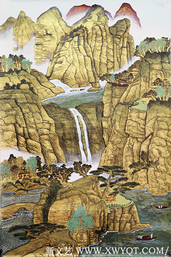 青山湖一角68cmx105cm .jpg