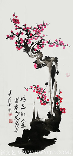 李朝云《报春图》.jpg