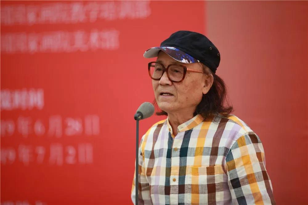 导师代表石齐发言