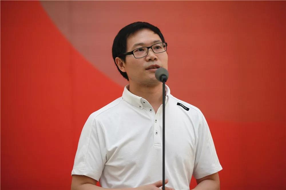 中国国家画院党委书记张士军致辞