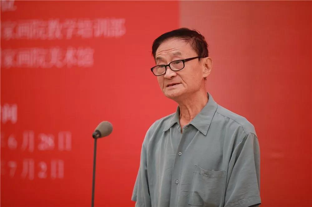 导师代表詹庚西发言