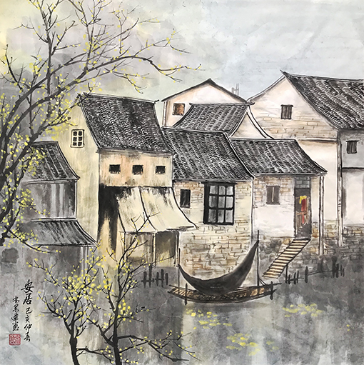 林累通作品6《安居》.jpg