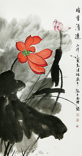 高健林作品4《暗香清远》.jpg