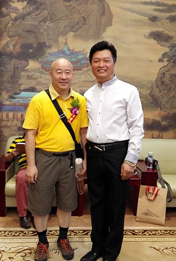 和著名画家范阳共同为画家童和平山水长卷题跋（题跋1）.jpg