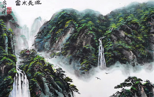 路豫坤作品《富水长流》.jpg