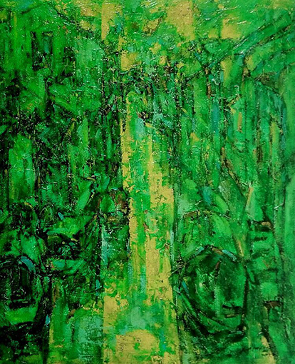 《绿色水乡》60x50cm 2004年.jpg