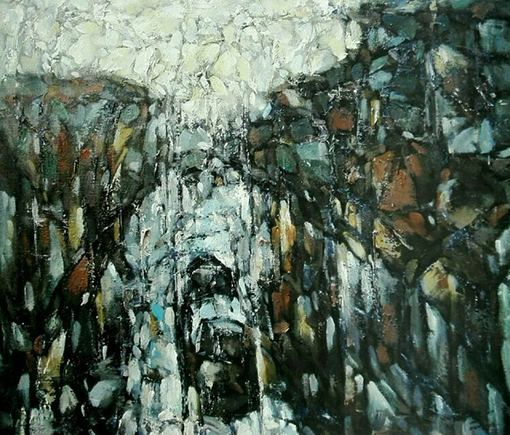 《水鄉.小船》55x45cm 2004年.jpg