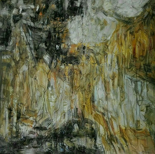 《悠悠岁月》110x110cm 2010年.jpg
