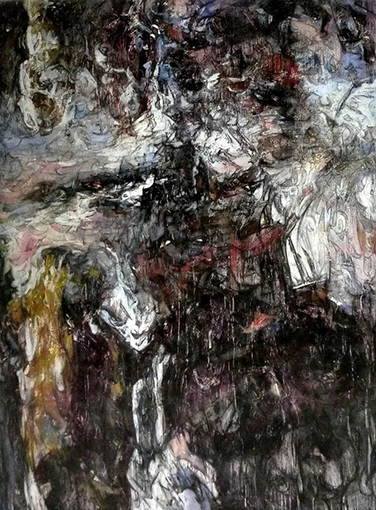 《远古之幽思》200x150cm 2007年.jpg