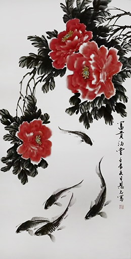 李恩元作品《富贵满堂》.jpg