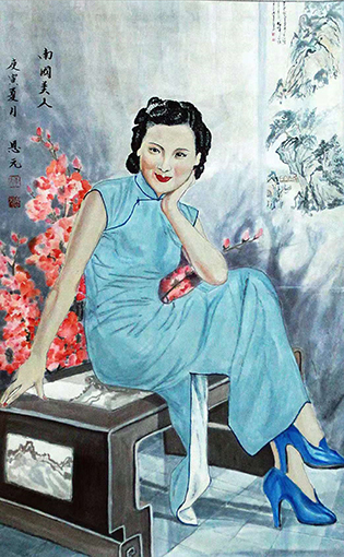 李恩元作品《南国美人》.jpg