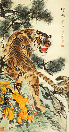 李恩元作品《神威》.jpg