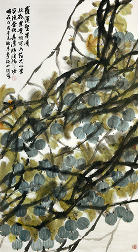 陈明纲作品 《罗汉圣果图》.jpg