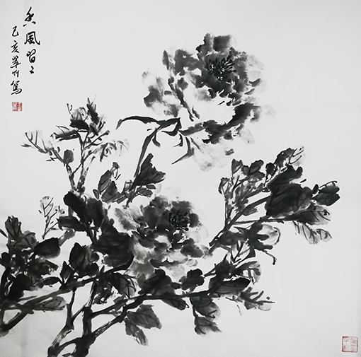 王翠竹作品《香风习习》规格：69cmx69cm.jpg